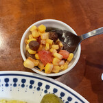 カレーの店 マボロシ - コーンサラダ甘酸っぱくて美味