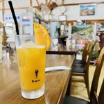 道の駅あさご 食事処 ささゆり - ドリンク写真:オレンヂジュース　４５０円