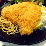 金沢中央市場食堂 - 鯵フライ