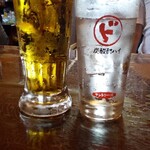 Oshokujidokoro Funari - 生ビールとレモンサワー