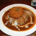 カレーの店 いーとん - きゃべつ入りメンチかつカレー