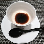 鮨あんりえるるかん - デザート（白ゴマのブラジルプリン）