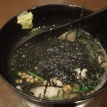 Sakanaya Maruichi - 「出汁茶漬け　明太子」（480円）の明太子はちゃんとしてた