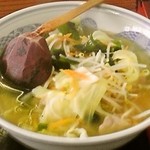 朝日屋 - タンメン６００円