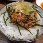 麺壱 吉兆 - ピリ辛納豆ご飯