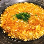 うどんごはんむぎの蔵 - 生姜あんかけの玉子とじうどん