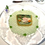 オーベルジュ ド プリマヴェーラ - 高原野菜とオマール海老のテリーヌ