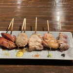 Yakitori Bado Kyuuyon - 串盛り