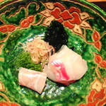 神楽坂 石かわ - 淡路の鯛のおつくり