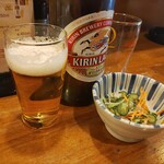 まえだ - 料理写真:エア乾杯