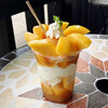胡風居 - 黄桃のパフェ
