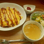 来未 - オムライス　550円