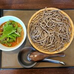 蕎麦さとやま - クッシャロせいろ(1150円)です。