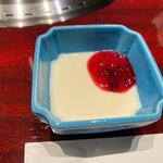 叙々苑 - デザートは杏仁プリンのデザートです。