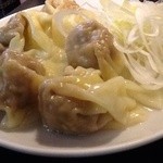 ラーメン茂木 - 皿雲呑