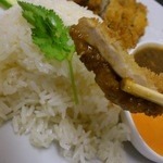 ジムジュム - チキンカツは全く油っこくない！