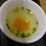 ジムジュム - 付属のスープはぬるかったけど美味しい！