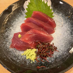 Unimurakami - マグロお刺身(写真撮る前に1、2切れ食べちゃいました)