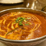 インドカレーハウス サニー・タージ - 950円：トマトとナスのカレー：チョイ辛