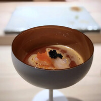鮨 そら - <北海道産甘海老 キャビア とびこ乗せ 蘭王醤油>