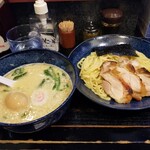 塩そば専門店 桑ばら - 地鶏ミキサーつけそば