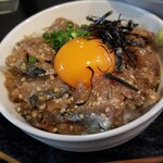 塩そば専門店 桑ばら - 松浦のごま鯖丼と鯖掛けそばの定食