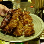 焼鳥いなかもん - とり肝ととり皮