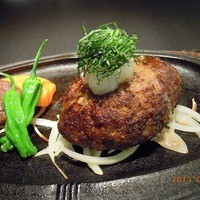 レストランあしや竹園 - ランチの特選但馬牛ハンバーグ