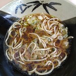 立喰そば かしやま - この状態が一番好きなのよ