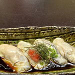 料理 うえむら - 北海道厚岸産生牡蠣