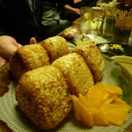 焼鳥いなかもん - 焼きおにぎり