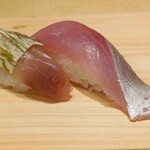 沼津魚がし鮨 江戸前鮨 - 食べログクーポンの店長おまかせ２貫サービス