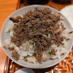 日本料理 別府 廣門 - 鮎とゴーヤのご飯