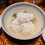 日本料理 別府 廣門 - 鱧の出汁しゃぶ