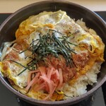 ゆで太郎 - ジャンボかつ丼╱640円