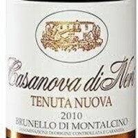 ブルネロ・ディ・モンタルチーノ　テヌータ・ヌォーヴォ2010 (カサノヴァ・ディ・ネーリ)