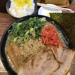 博多とんこつ 天神旗 - 