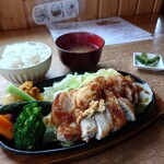 ファームレストラン野島さんち - ポークジンジャーステーキ 1,300円(税込)