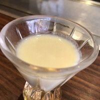 くずし鉄板 あばぐら 神田店 - 冷製コーンスープ