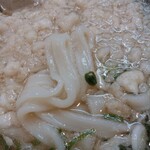 葉隠うどん - うどんのアップ