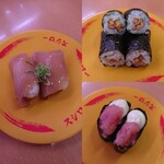 スシロー - 真イカみみ 小粒納豆巻 たらマヨ