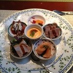 ストラスジュール - 前菜六品