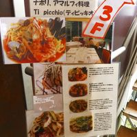 ナポリ、アマルフィ料理 Ti picchio 中目黒 - 看板