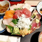 翁寿司 - 日替わり丼セット