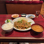 喫茶 レトロ - 焼肉定食(\800)