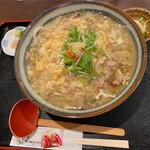 多摩うどん ぽんぽこ - そぼろあんかけうどん