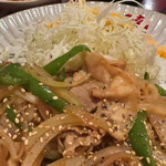 喫茶 レトロ - 焼肉定食(\800)