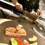 京橋 鉄板焼き 神戸牛 Sublime - 