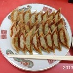 丸正餃子店 - 2013.2.21(日)15時電話予約後、時間厳守の15時55分訪問270円×6人前(^｡^)1620円也