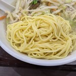 華座 - 野菜湯麺の麺